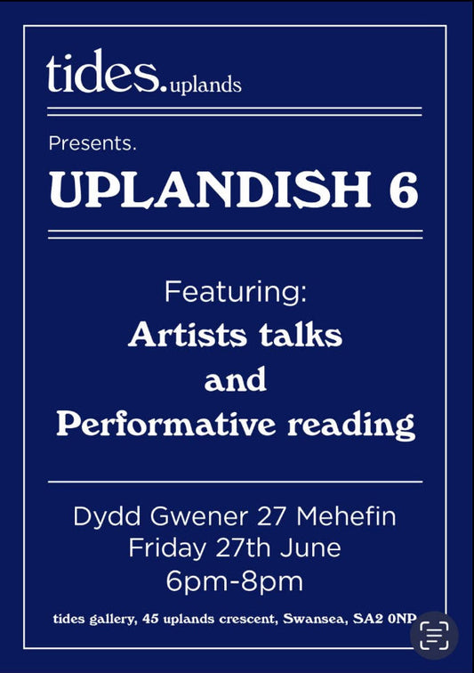 Artist talk at Tides Gallery - Friday 27th June 6-8pm