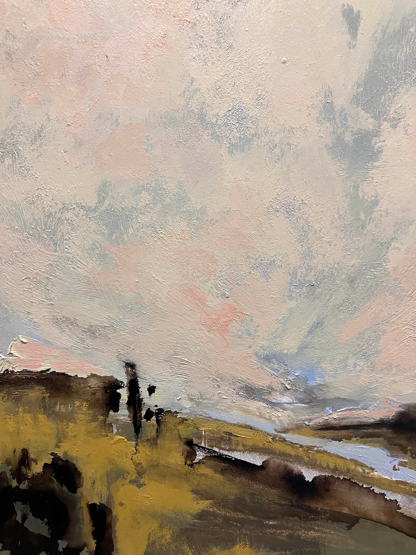 Scorched earth, Gentle sky I, 2025