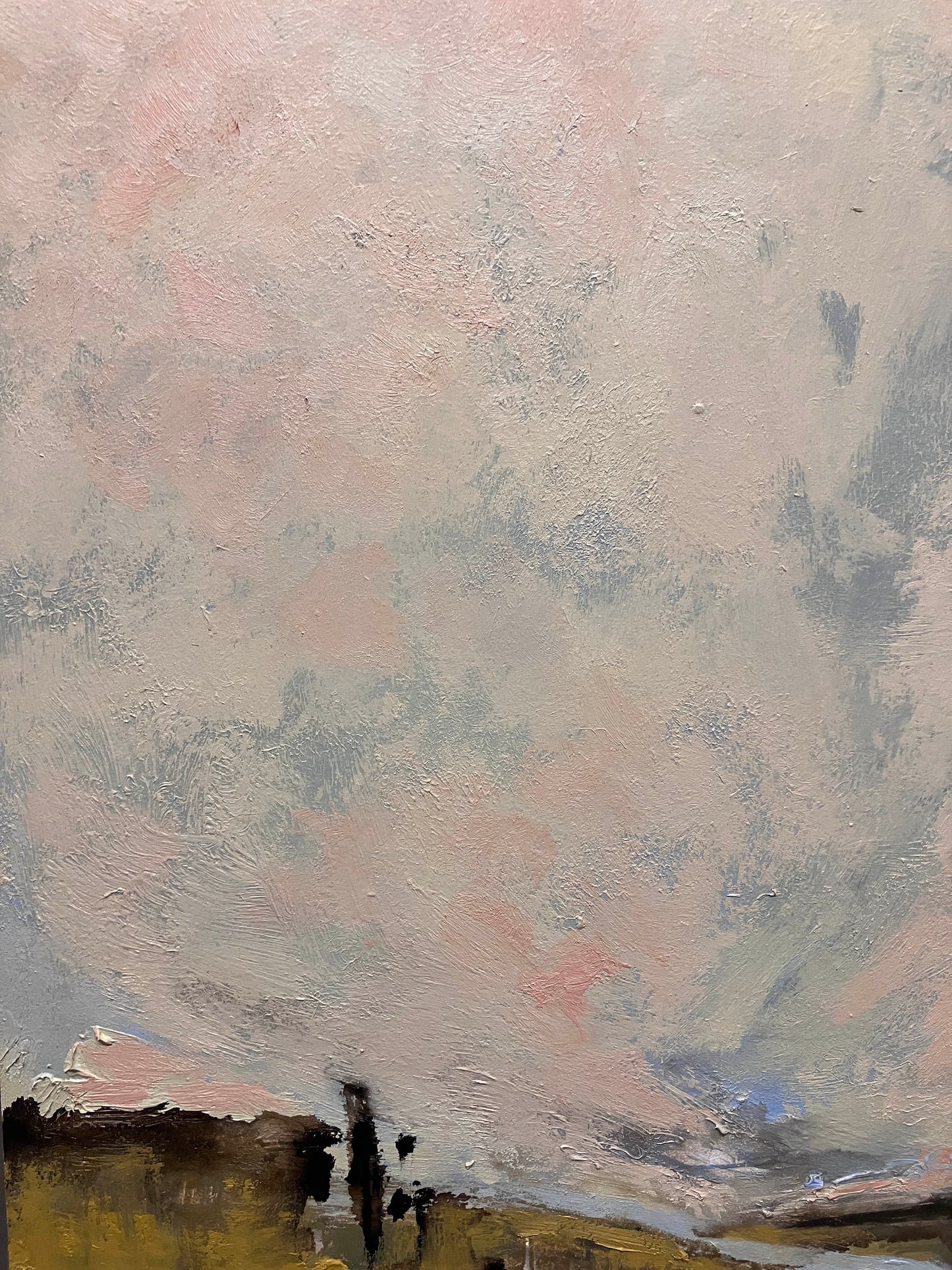 Scorched earth, Gentle sky I, 2025