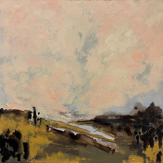 Scorched earth, Gentle sky I, 2025