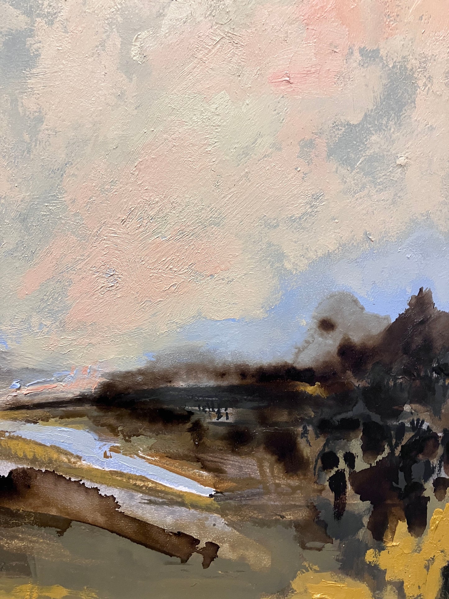 Scorched earth, Gentle sky I, 2025